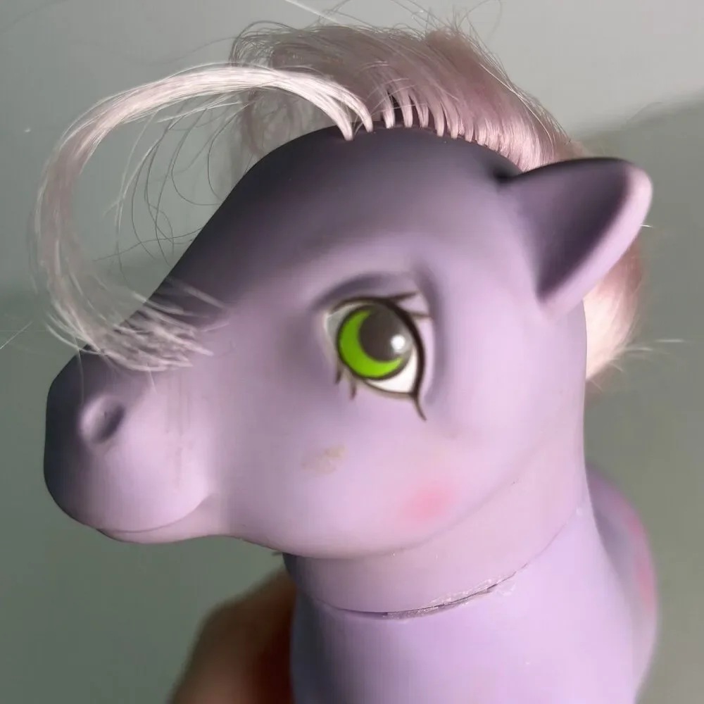 My Little Pony MLP G1 Happy Tails Romper 1984 Hasbro China Squeezer Works